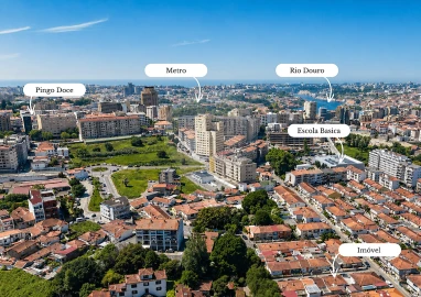 Moradia T4 para Venda em Mafamude e Vilar do Paraíso
