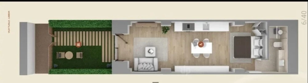 Apartamento T1 para Venda em Estrela