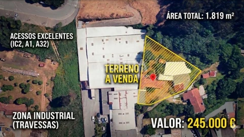 Terreno para Venda em São João da Madeira