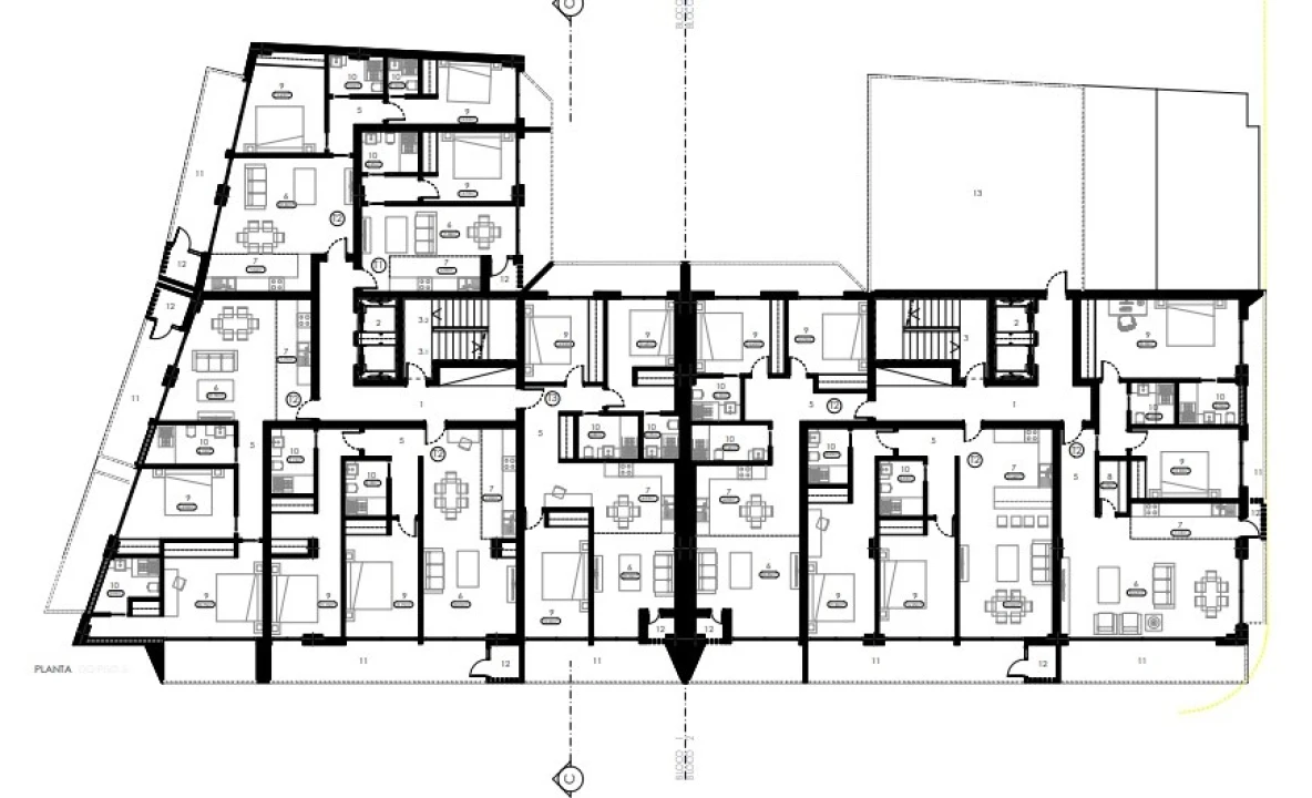 Terreno para Venda em Quarteira Planta 7