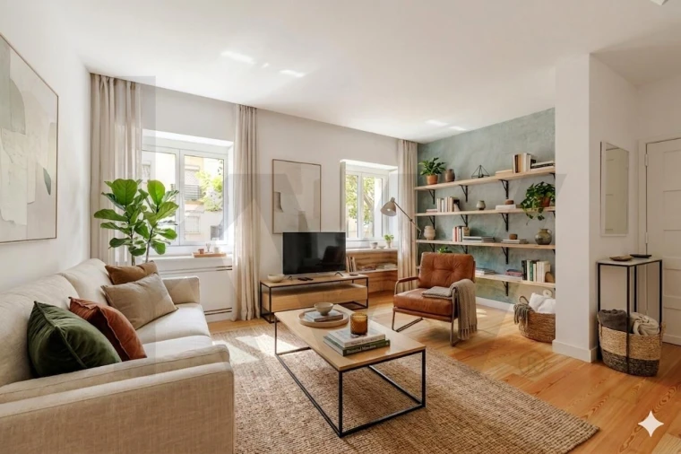 Apartamento T3 para Arrendamento em Alvalade Foto 3