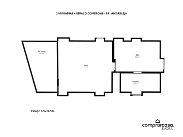 Moradia T4 para Venda em Amareleja