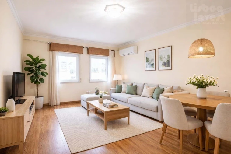 Apartamento T2 para Arrendamento em Benfica Foto 3