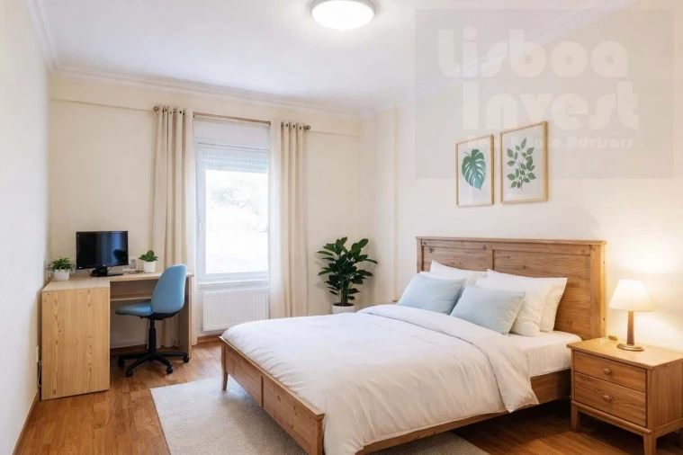 Apartamento T2 para Arrendamento em Benfica Foto 6