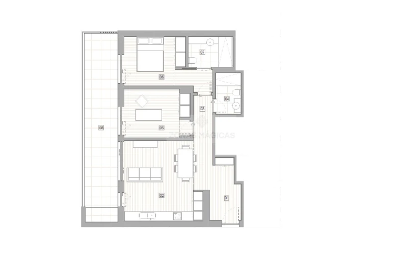 Apartamento T2 para Venda em Lagos (São Sebastião e Santa Maria) Foto 12