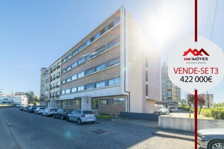 Apartamento T3 para Venda em Cidade da Maia