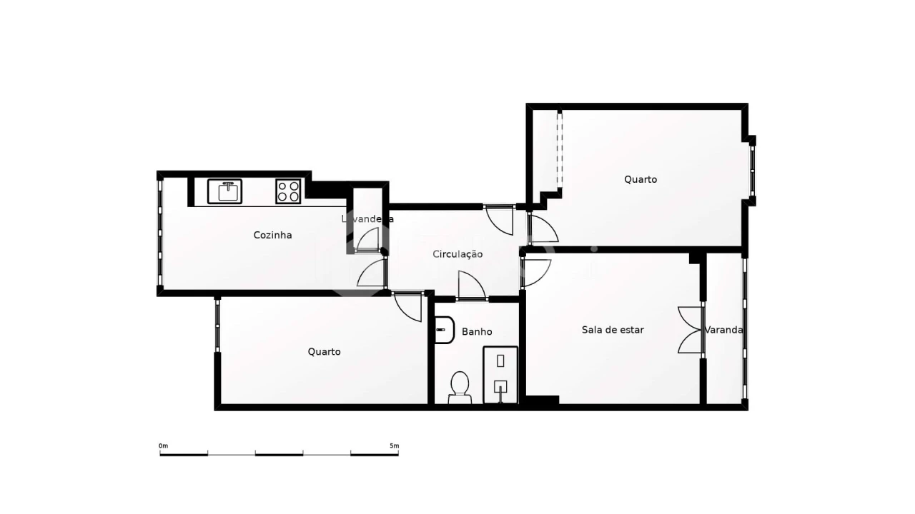Apartamento T2 para Venda em Vila Franca de Xira Planta 2