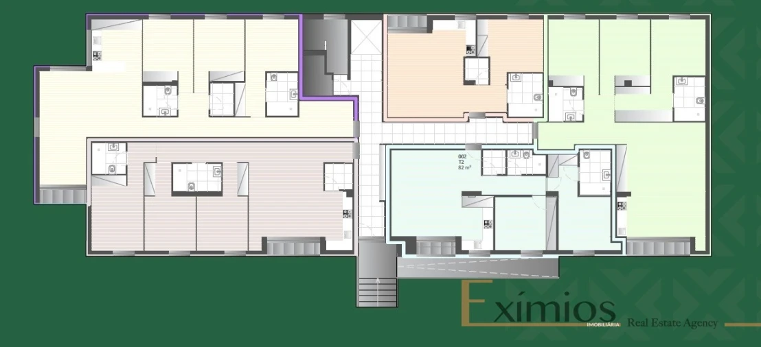 Apartamento T2 para Venda em Póvoa de Varzim, Beiriz e Argivai Planta 1