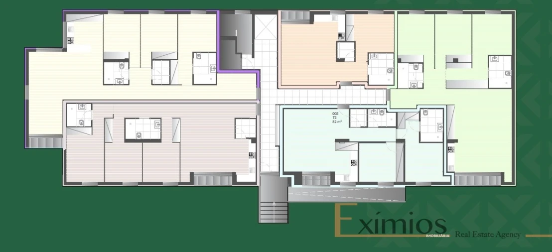Apartamento T3 para Venda em Póvoa de Varzim, Beiriz e Argivai Planta 1