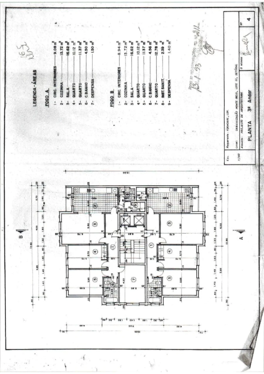 Apartamento T1 para Venda em Alto do Seixalinho, Santo André e Verderena Planta 1