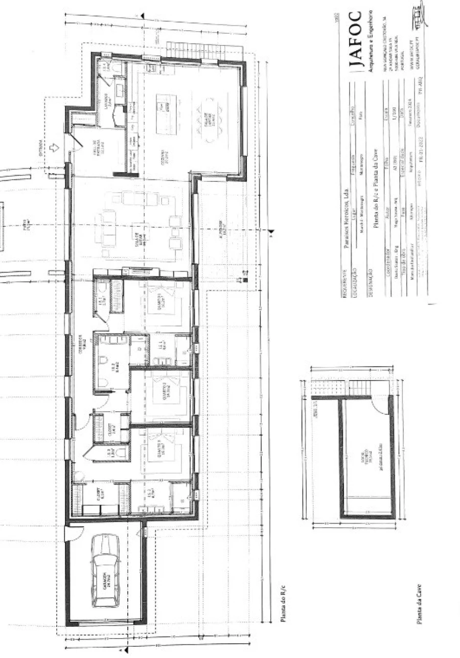 Moradia T3 para Venda em Montenegro Planta 1