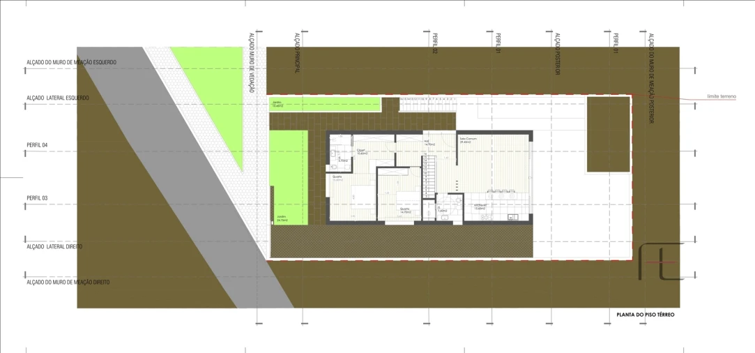 Terreno para Venda em São Miguel do Souto e Mosteirô Planta 1