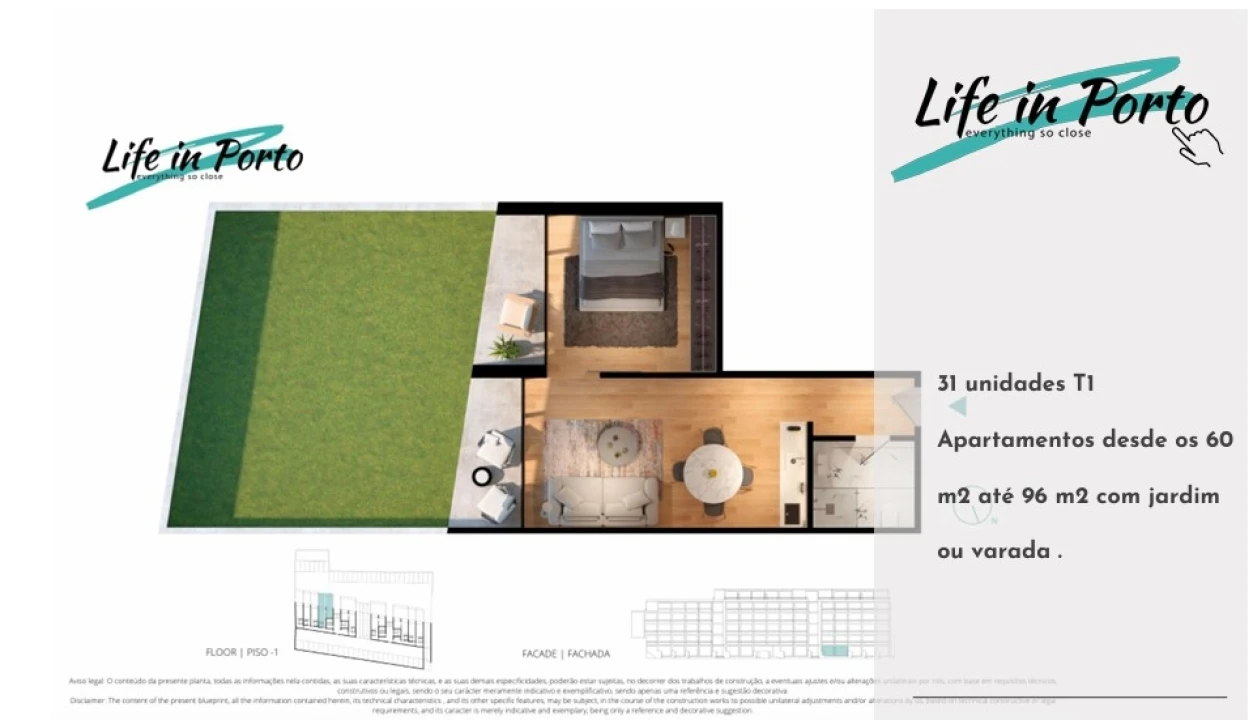 Apartamento T1 para Venda em Cedofeita, Santo Ildefonso, Sé, Miragaia, São Nicolau e Vitória Foto 12