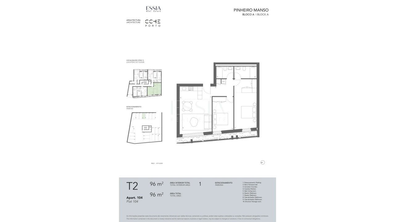 Apartamento T2 para Venda em Ramalde Foto 5