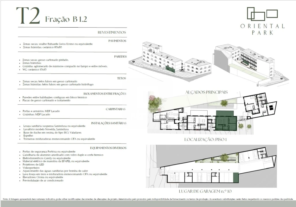 Apartamento T2 para Venda em Campanhã Planta 2
