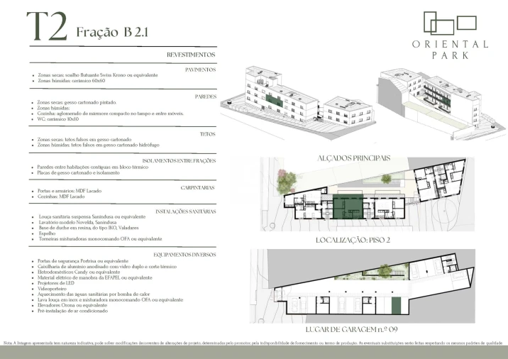 Apartamento T2 para Venda em Campanhã Planta 2