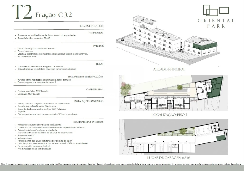 Apartamento T2 para Venda em Campanhã Planta 2