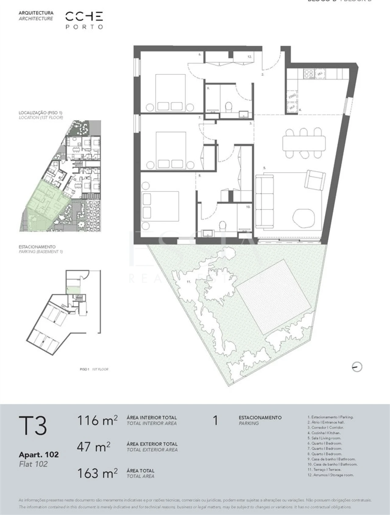 Apartamento T3 para Venda em Ramalde Foto 2