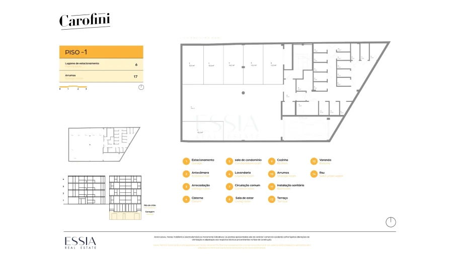 Apartamento T1 para Venda em Matosinhos e Leça da Palmeira Planta 2