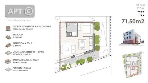 Apartamento T0 para Venda em Machico