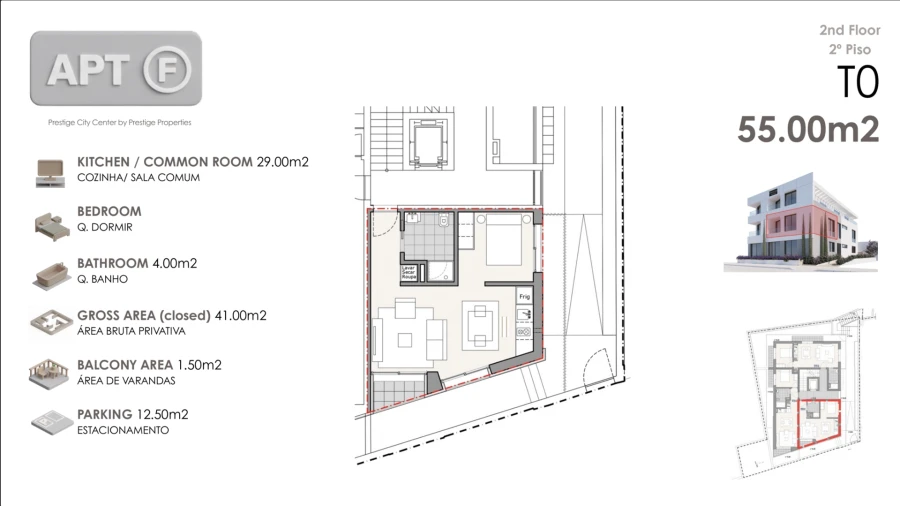 Apartamento T0 para Venda em Machico Foto 9