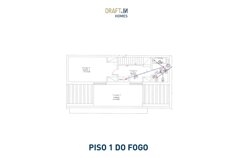 Apartamento T3 para Venda em Ermidas-Sado Planta 2