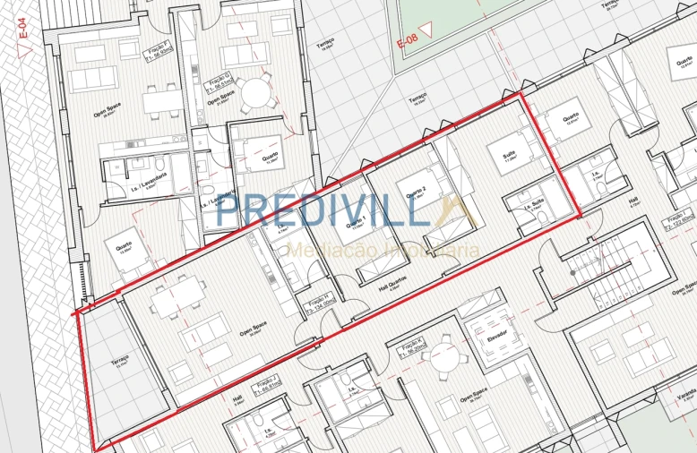 Apartamento T3 para Venda em Labruge Planta 5