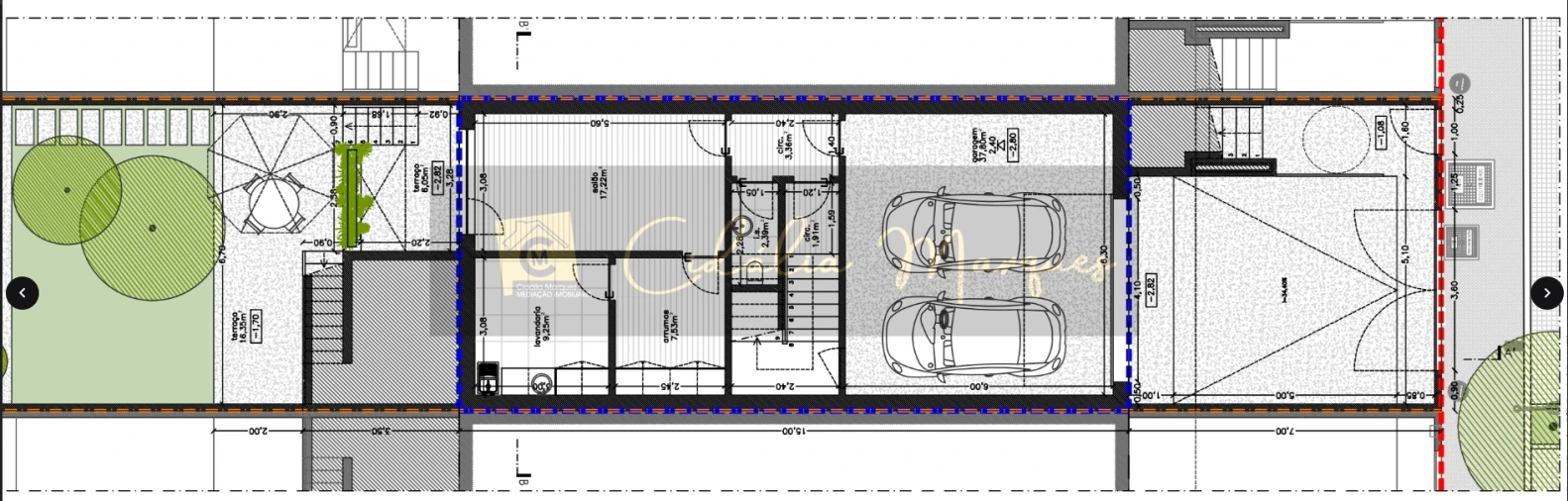 Moradia T3 para Venda em Abraveses Planta 1