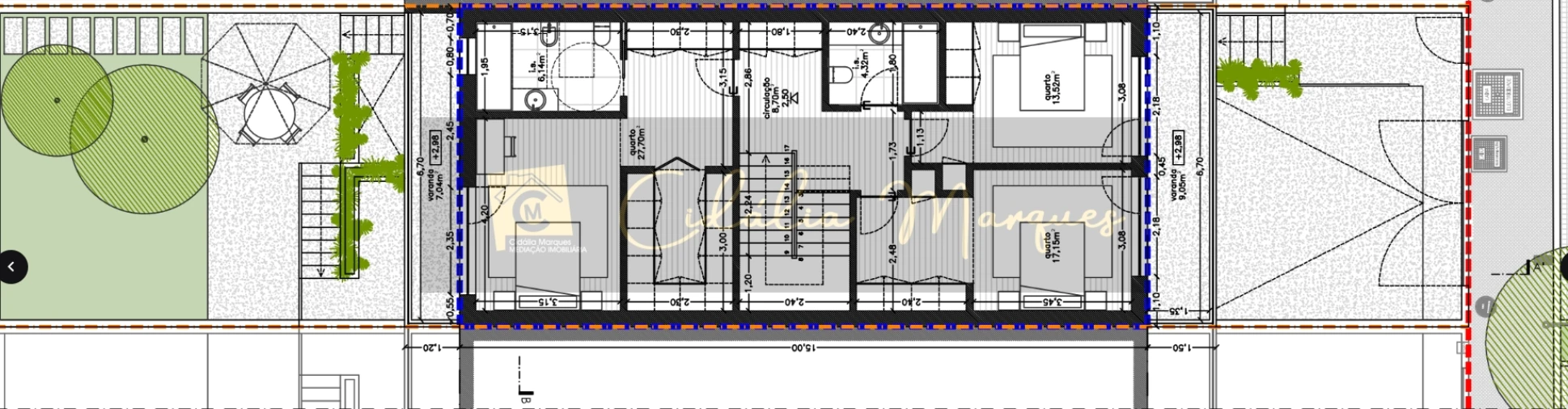 Moradia T3 para Venda em Abraveses Planta 3
