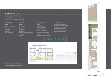 Apartamento T2 para Venda em Bonfim