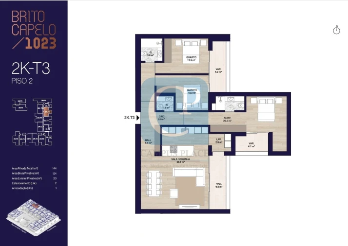 Apartamento T3 para Venda em Matosinhos e Leça da Palmeira Foto 28