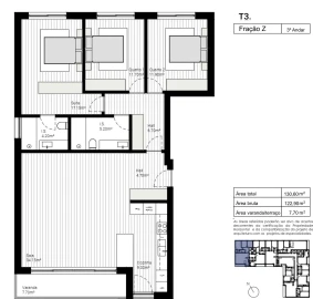 Apartamento T3 para Venda em Lordelo
