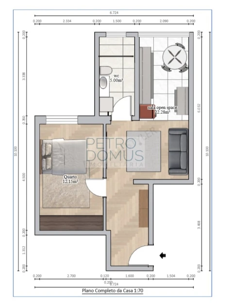 Apartamento T1 para Venda em Penha de França