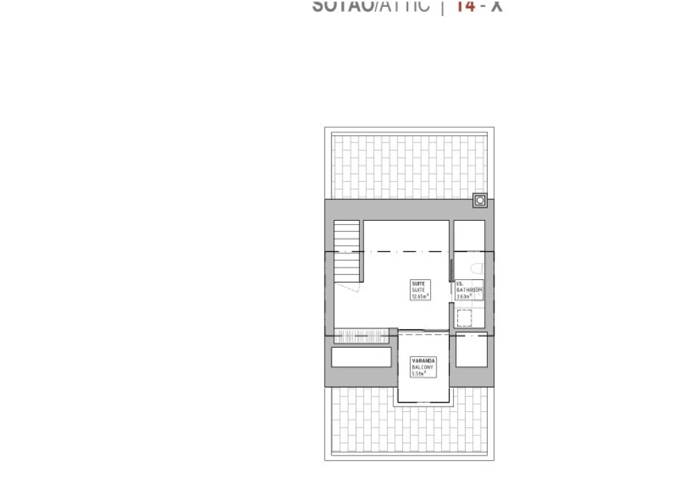 Moradia T4 para Venda em Funchal (São Pedro) Planta 5