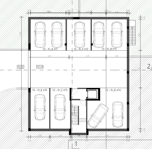 Apartamento T2 para Venda em Eiras e São Paulo de Frades Planta 2