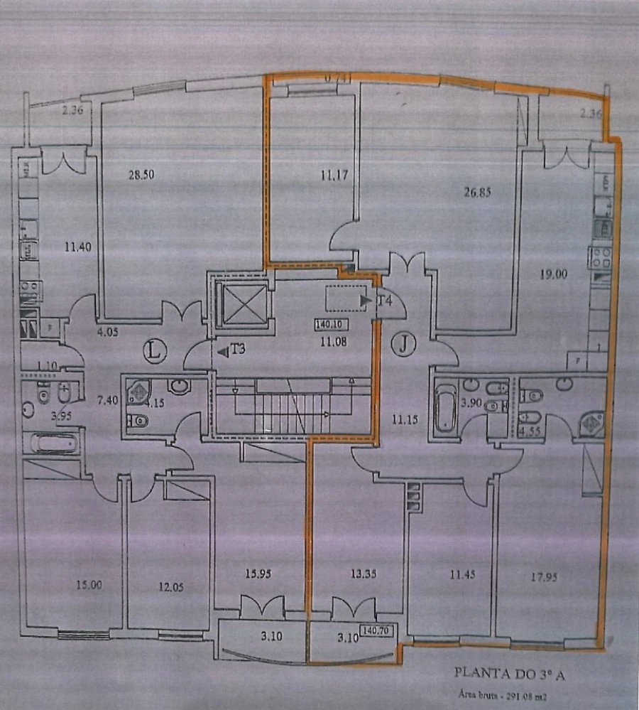 Apartamento T4 para Venda em Camarate, Unhos e Apelação Planta 1