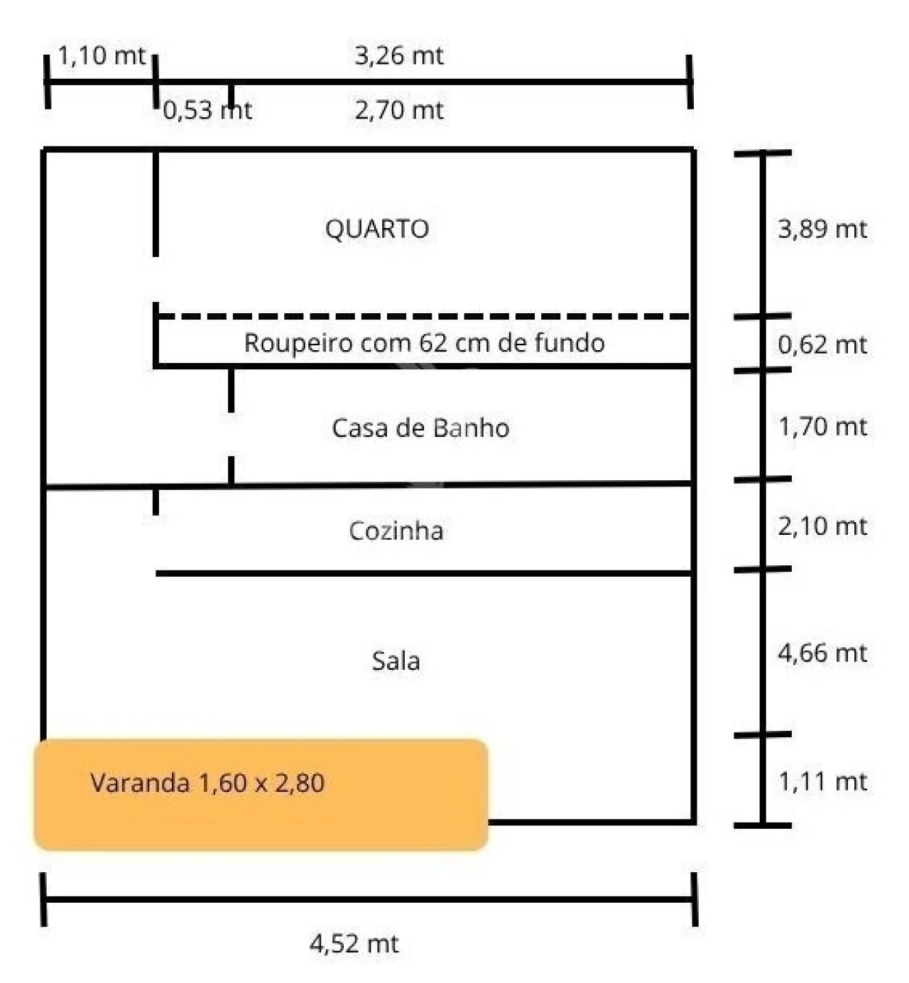Apartamento T1 para Venda em Albufeira e Olhos de Água Foto 17