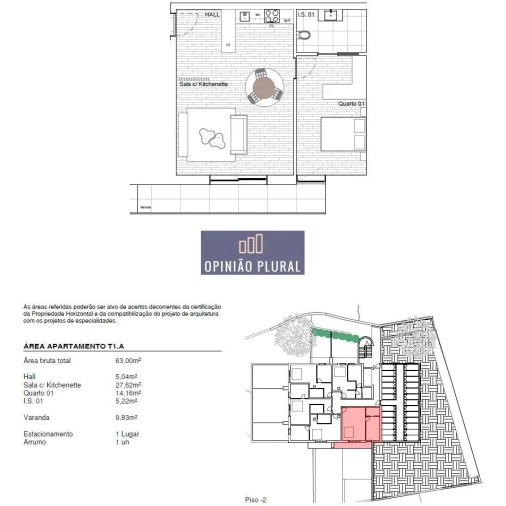Apartamento T1 para Venda em Gondomar (São Cosme), Valbom e Jovim Foto 11