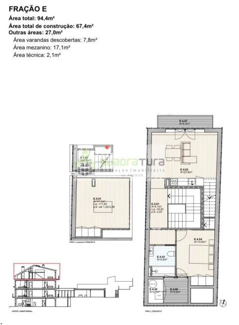 Apartamento T2 para Venda em Campanhã