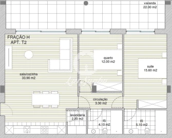 Apartamento T2 para Venda em Tamel (Santa Leocádia) e Vilar do Monte