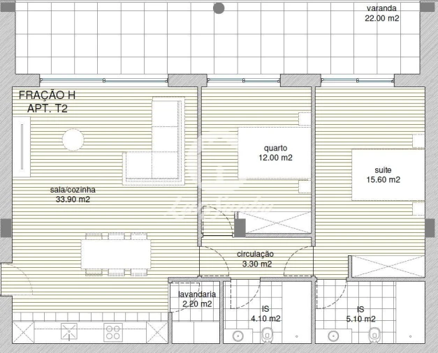 Apartamento T2 para Venda em Tamel (Santa Leocádia) e Vilar do Monte Foto 2