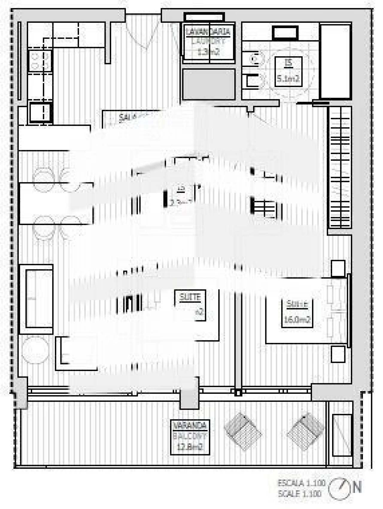 Apartamento T2 para Venda em São Martinho Foto 19