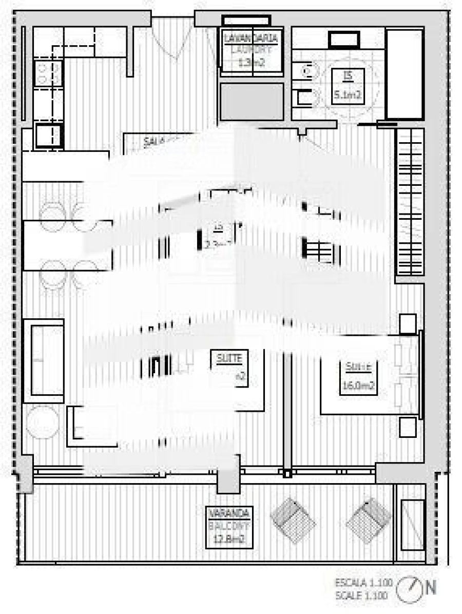 Apartamento T2 para Venda em São Martinho Foto 19