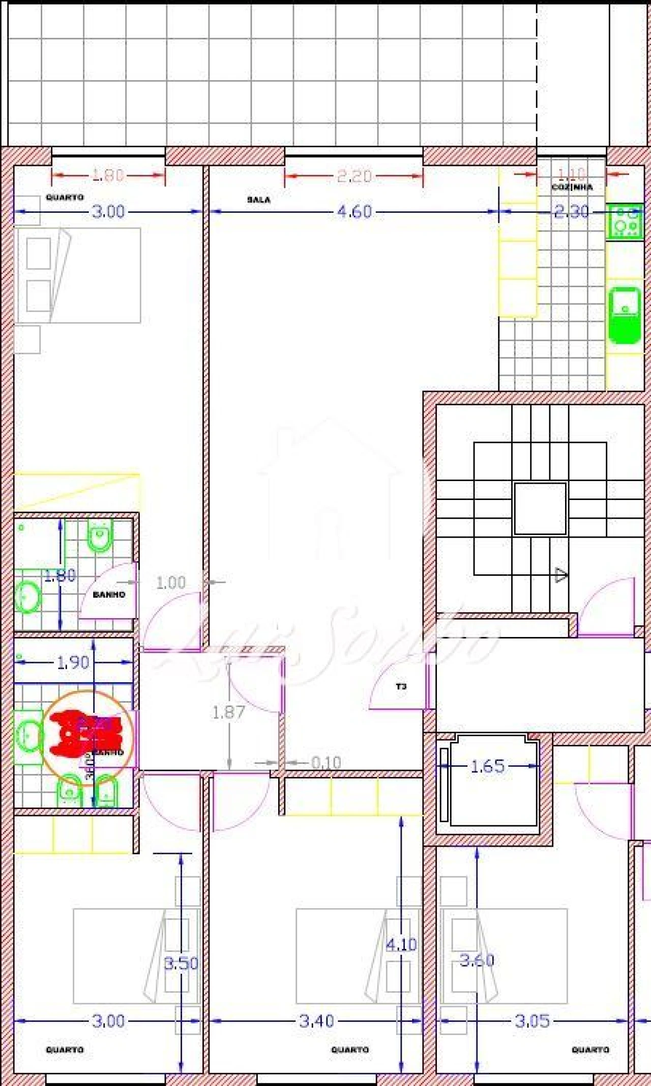 Apartamento T3 para Venda em Celeirós, Aveleda e Vimieiro Foto 17