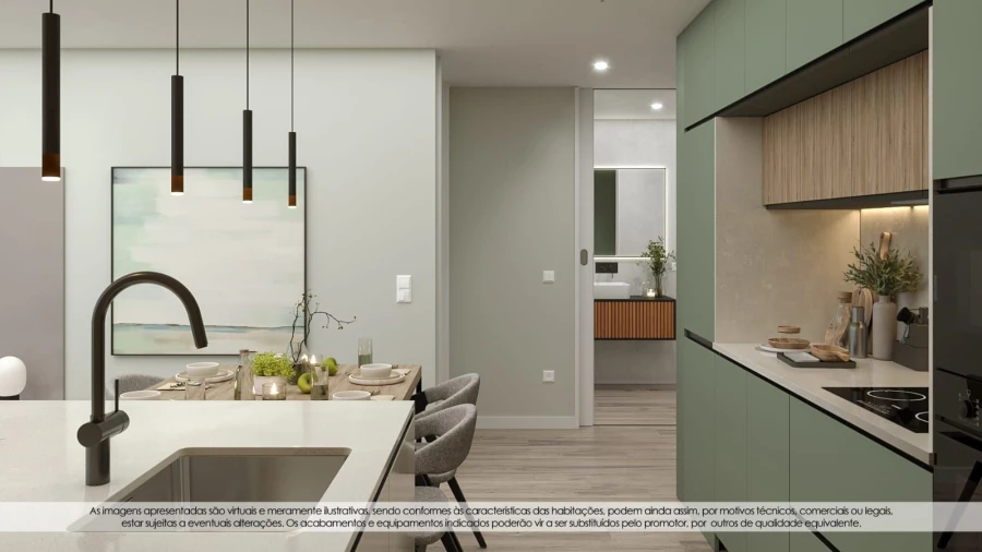 Apartamento T1 para Venda em Arcozelo Foto 15