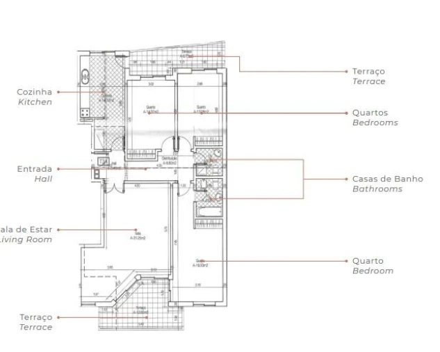 Apartamento T3 para Venda em Quelfes Foto 25