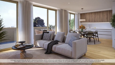 Apartamento T1 para Venda em Arcozelo