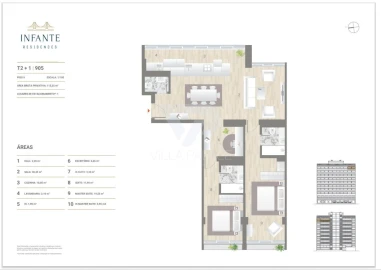 Apartamento T3 para Venda em Estrela