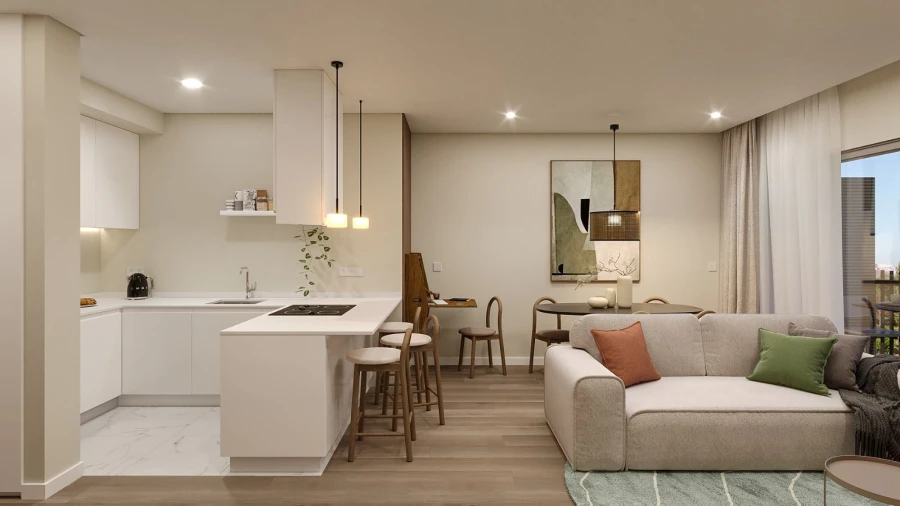 Apartamento T3 para Venda em Canidelo Foto 2