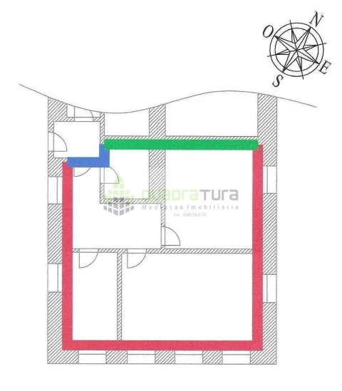 Apartamento T1 para Venda em Paranhos